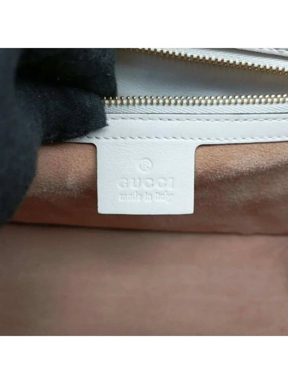 Gucci Sylvie Beige Multi Snakeskin Shoulder Bag